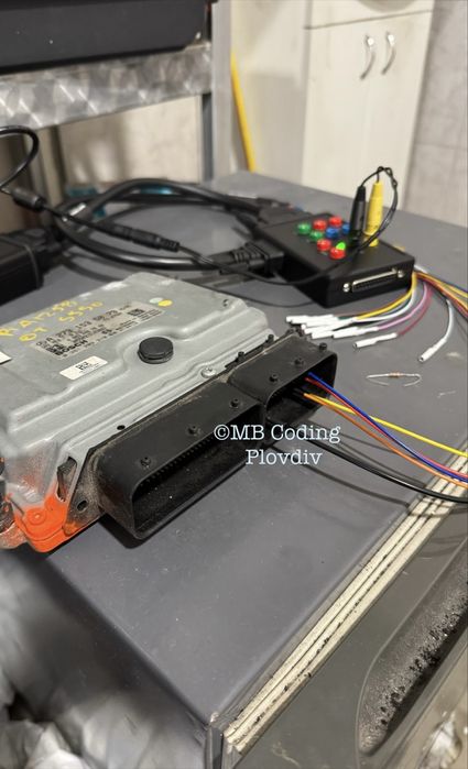 Клониране зануляване на ECU TCU ISM DSM Mercedes