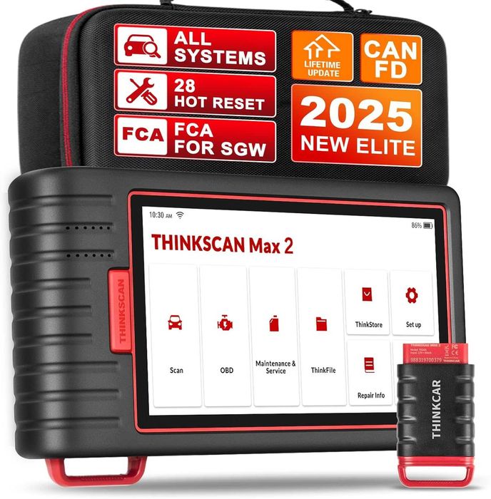 Професионална автодиагностика Thinkcar Thinkscan Max2 (Безжична)