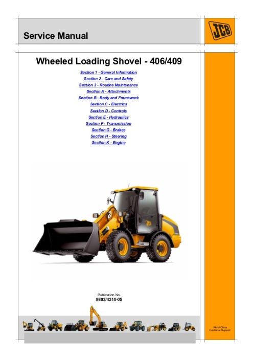 Руководство по ремонту JCB Compact Service Manual (2019) pdf