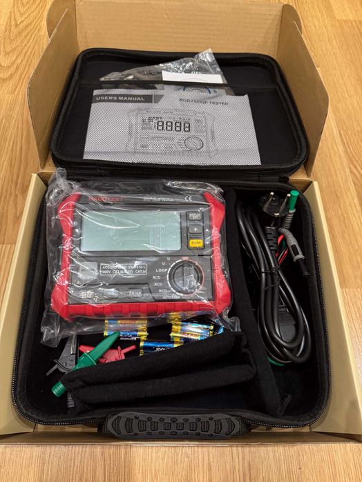 Aparat de masura digital Habotest HT5910, Tester RCD, LOOP, AUTORAMP