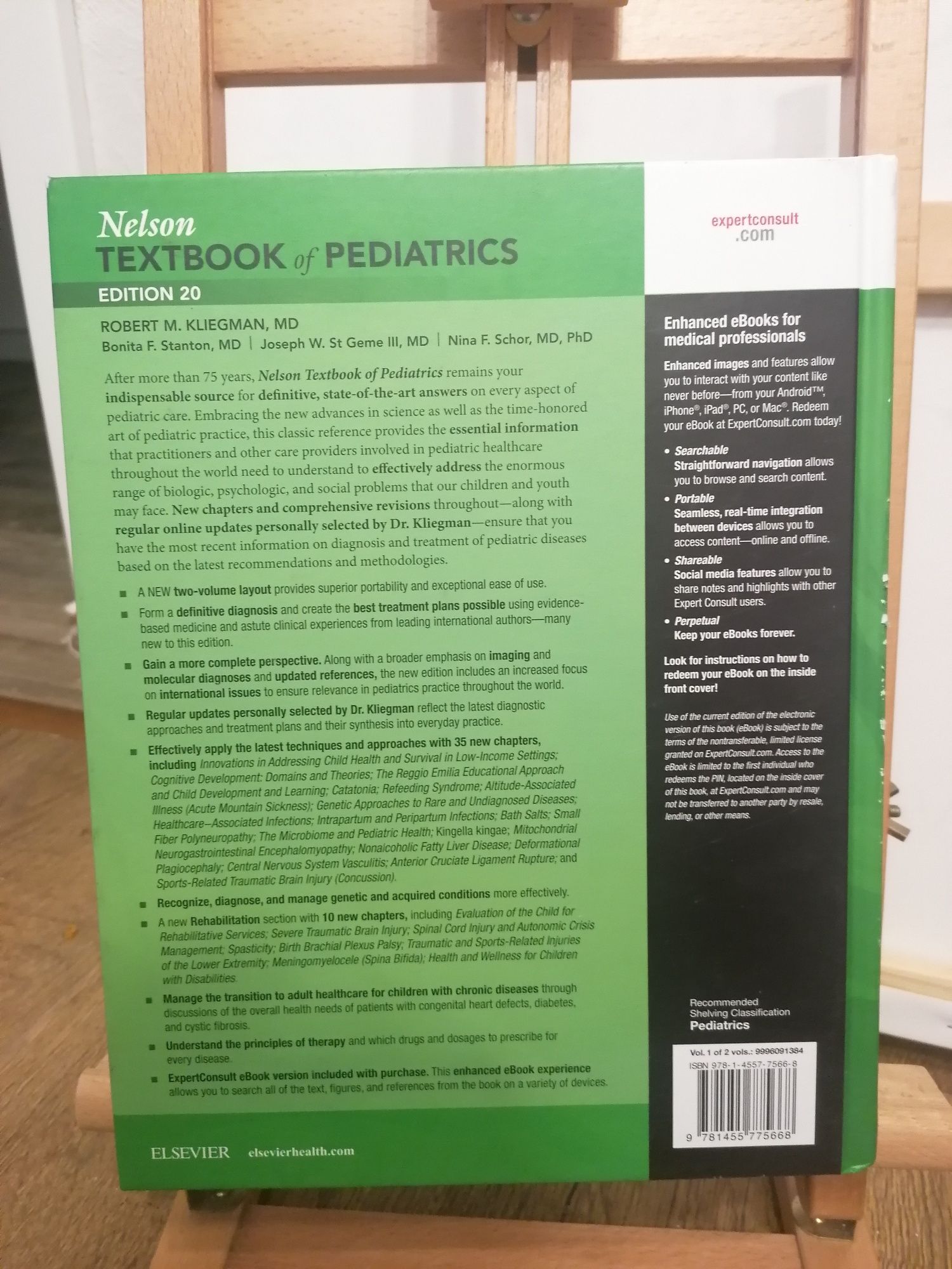 Textbook of Pediatric 20 EDITION-Volum 1,2