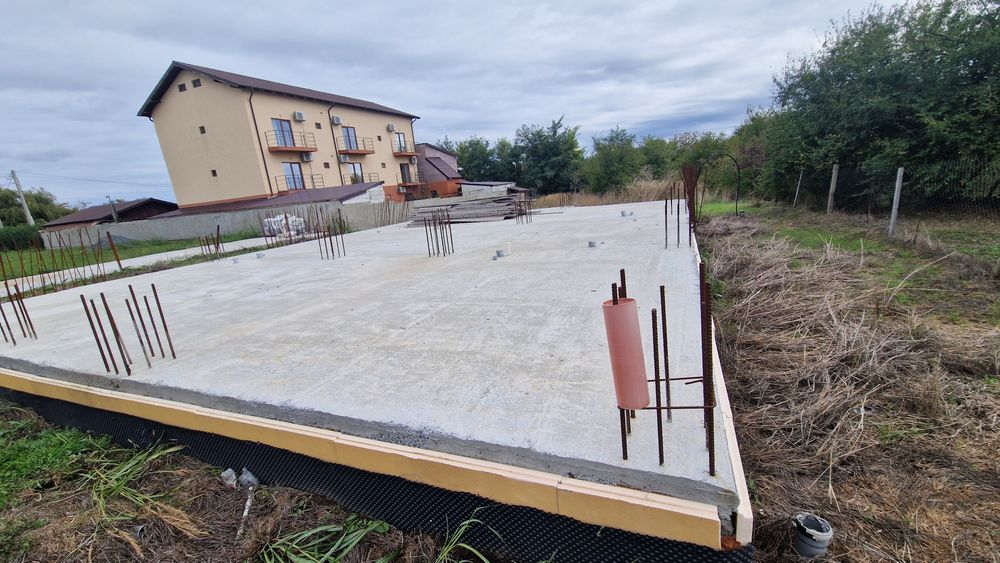 Teren de vanzare cu fundatie pentru constructive P+2