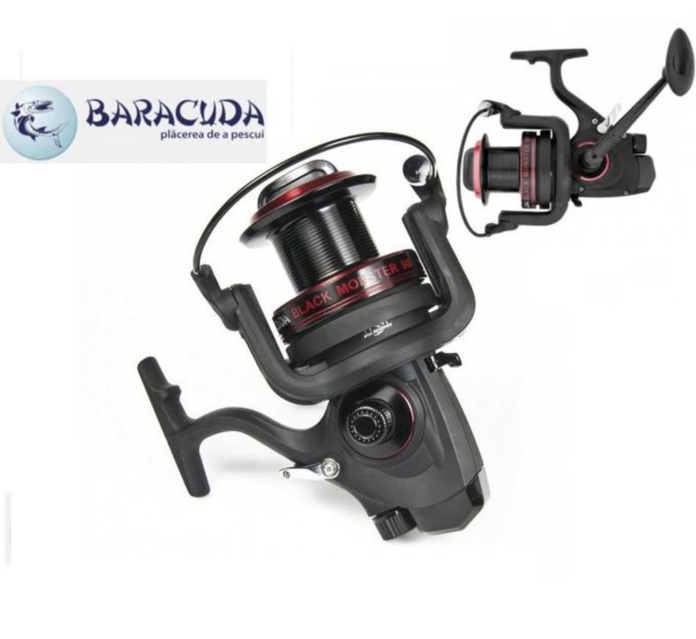 Mulineta Baracuda Black Monster 90 pentru crap