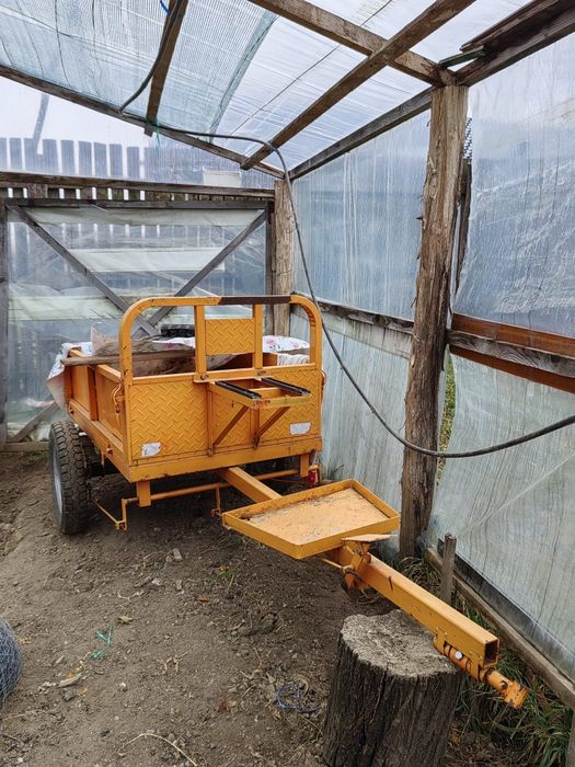 Motocultor RURIS 1001KSD remorcă 550s