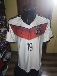 tricou germania DFB #19 mario gotze 2014 home kit marimea XL