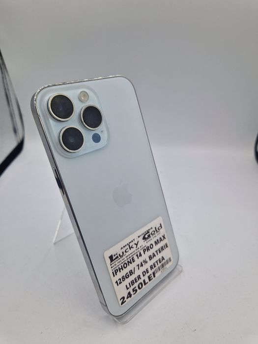 IPhone 14 Pro Max 128 GB 74% Baterie Garantie #43591