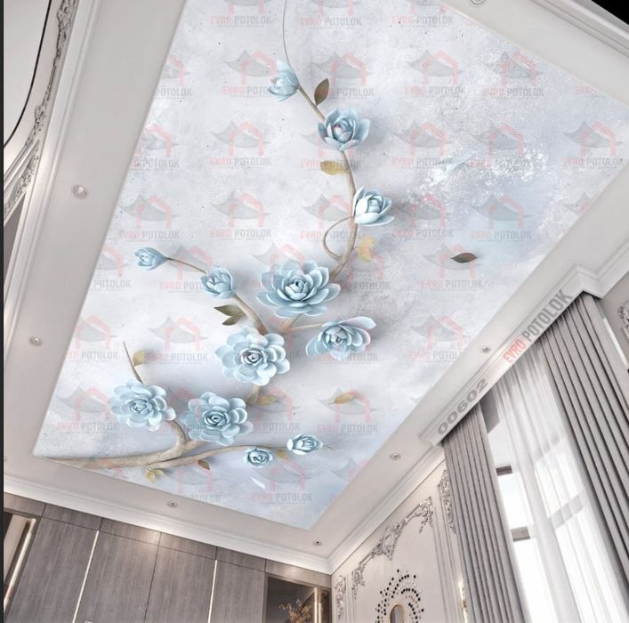 натяжной паталок фото любой сложности