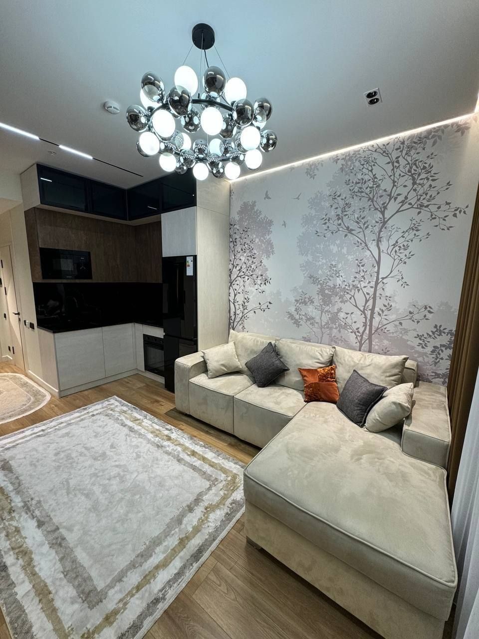 Продается 2х ком квартира, ЖК NRG U-Tower, ор-р: Дружба Народов, 45 м²