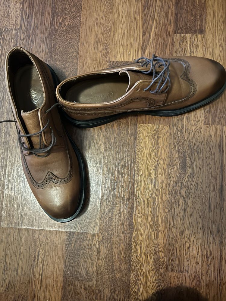 Pantofi barbatesti- piele naturala