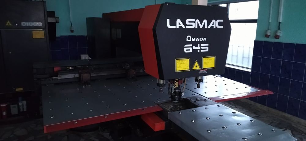 Laser industrial Amada Lasmac LCE-645 – CNC CO₂, 1000W, în stare buna