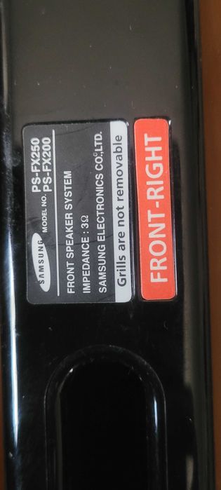 Boxe Samsung PS-FX200-250, PS-RX250