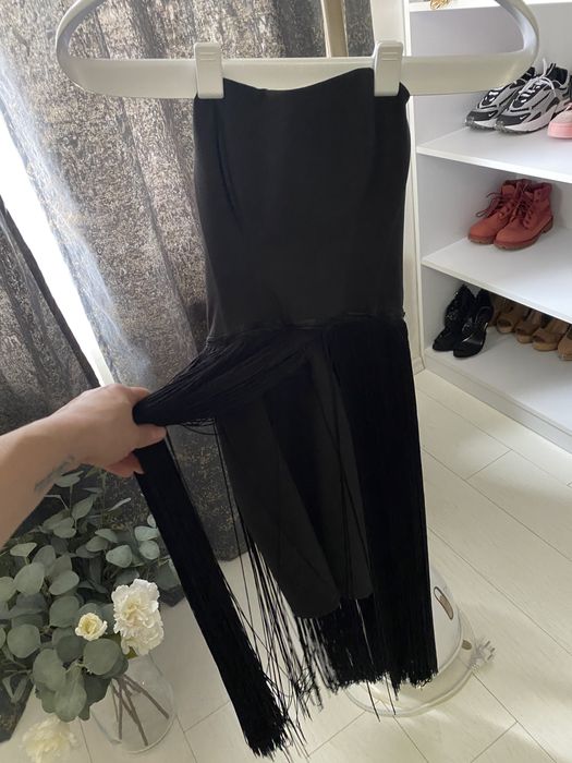 Rochie eleganta cu franjuri