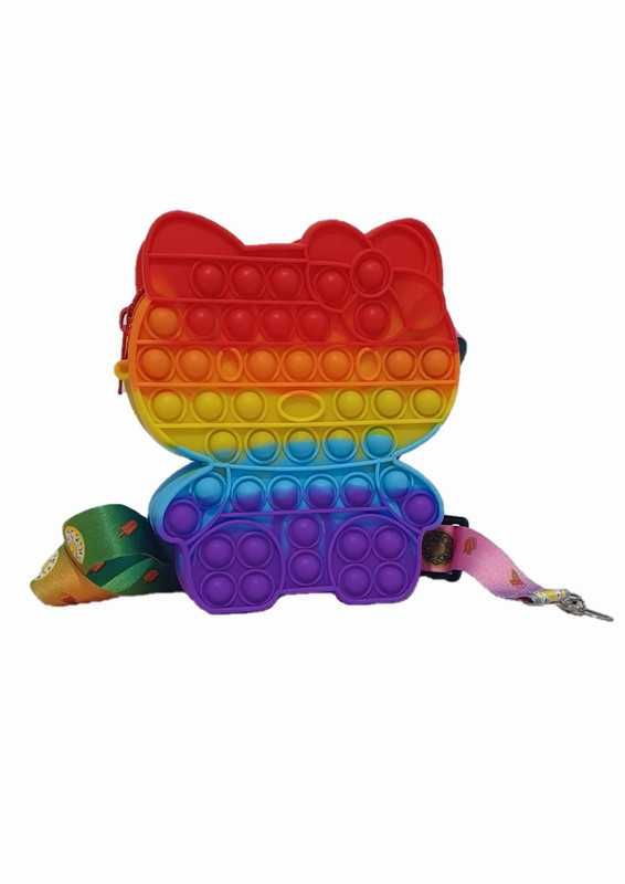 Geanta copii POP IT, Hello Kitty, mai multe culori