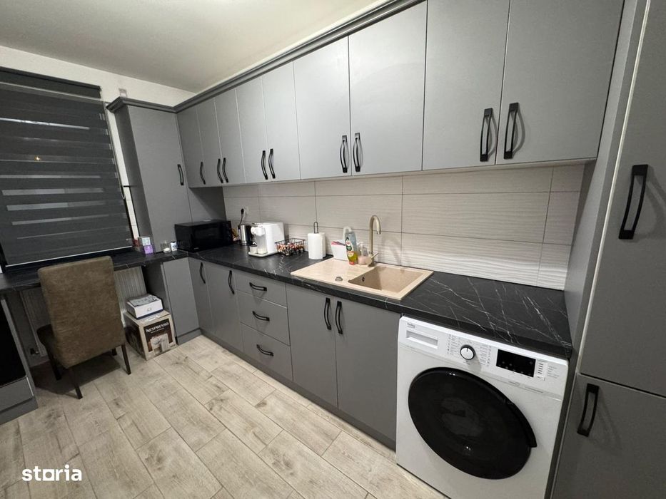 Apartament 2 camere inchiriere 60mp, utilat si mobilat modern Bucium