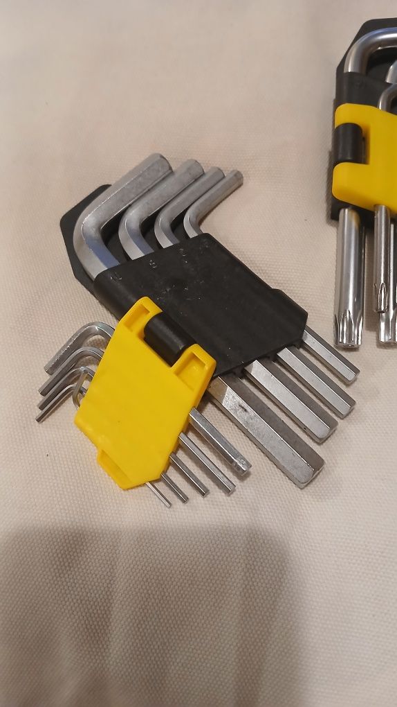 Комплекс шестограми и Torx (security) - къси 10лв