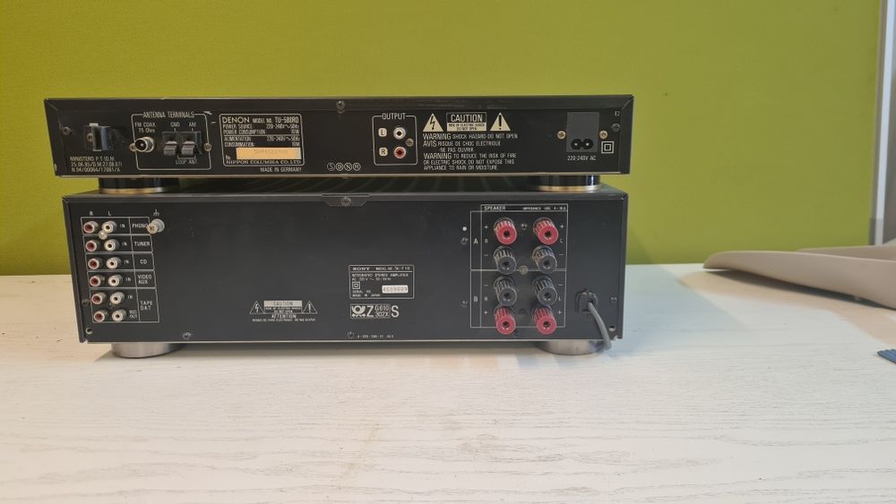 Amplificator Sony TA-F110 + radio Denon TU-580RD