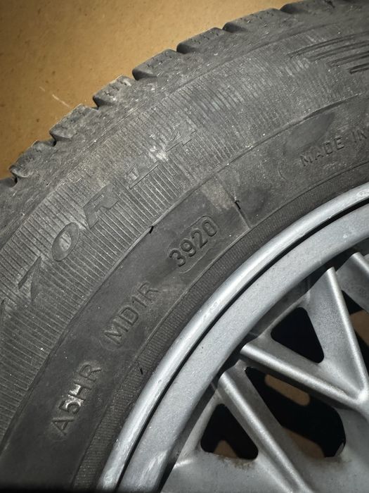 Roti complete iarna BMW e30 R14 BBS Originale