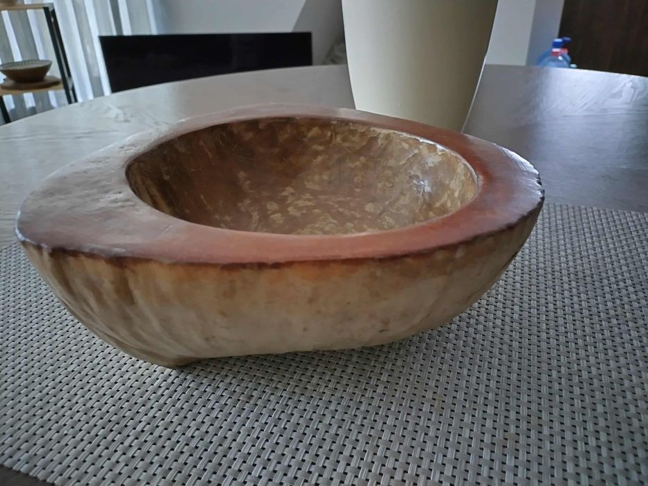 красива голяма дървена фруктиера от Индонезия