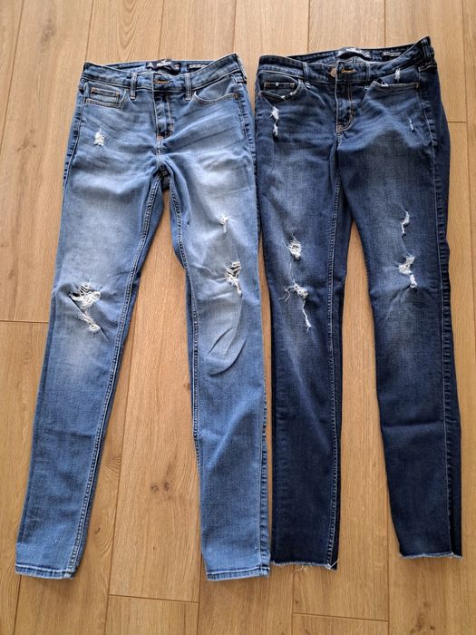 Set 2 perechi blugi Hollister marime S