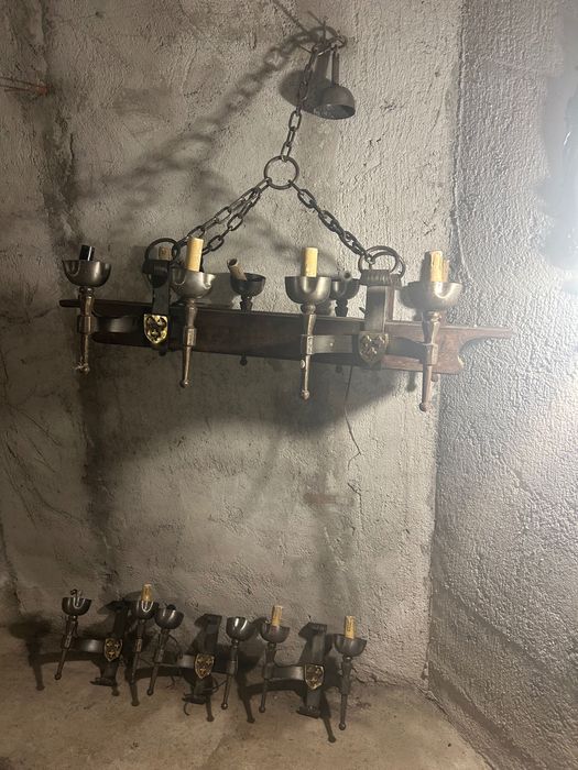 Lampă veche model unic