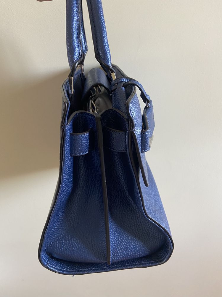 Чанта GUESS, синя
