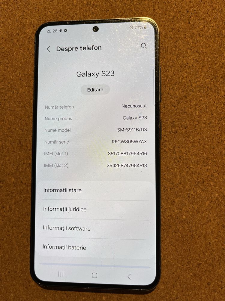 Samsung S23 256 Gb ID-all147