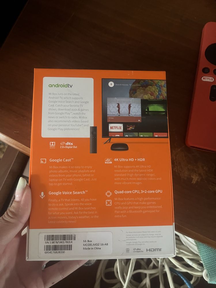 Mi Box 4k Ultra HD set-top box продам в отличном рабочем состоянии !!!