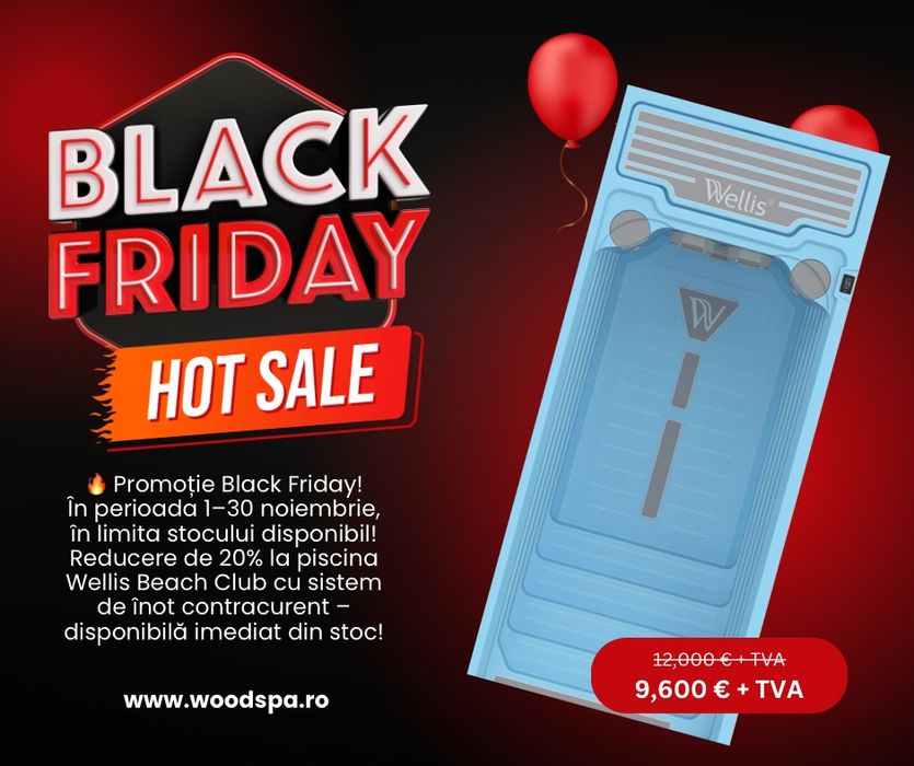 Piscina SwimLine - Wellis Beach Club - Promotie Black Friday - In Stoc