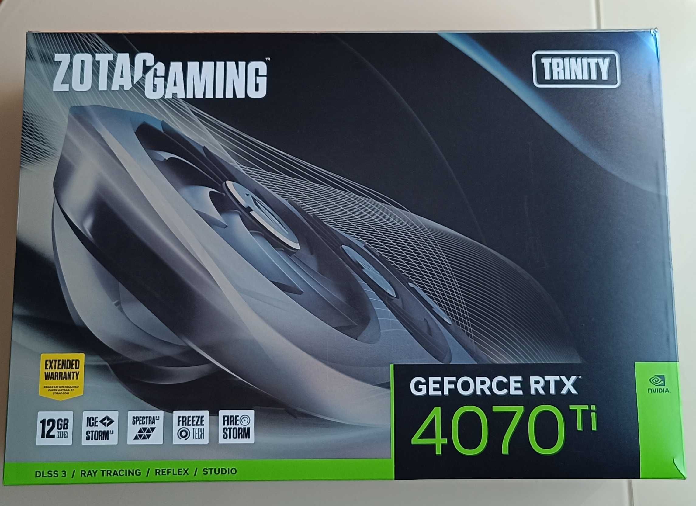 ZOTAC RTX 4070 Ti Trinity 12 Gb.