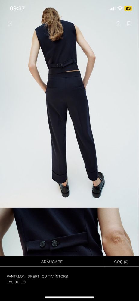 Pantaloni Zara, Xs.