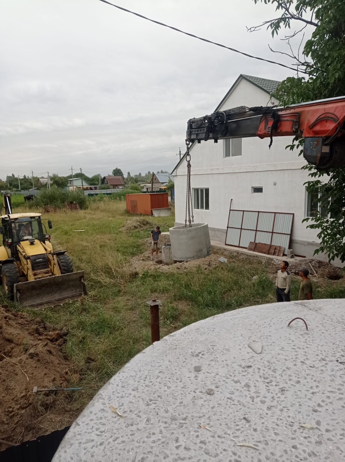 Септик под ключ.Водопровод.Канализация.Врезка в канализацию.