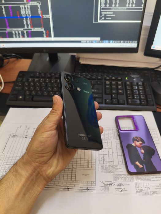 Redmi note 13 12/256gb(2024)ideal iwlawi zur aybi yuq tozza telefon