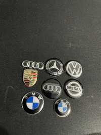 Sticker cheie din aluminiu BMW,Audi,Mercedes-Benz,Volkswagen,Nissan