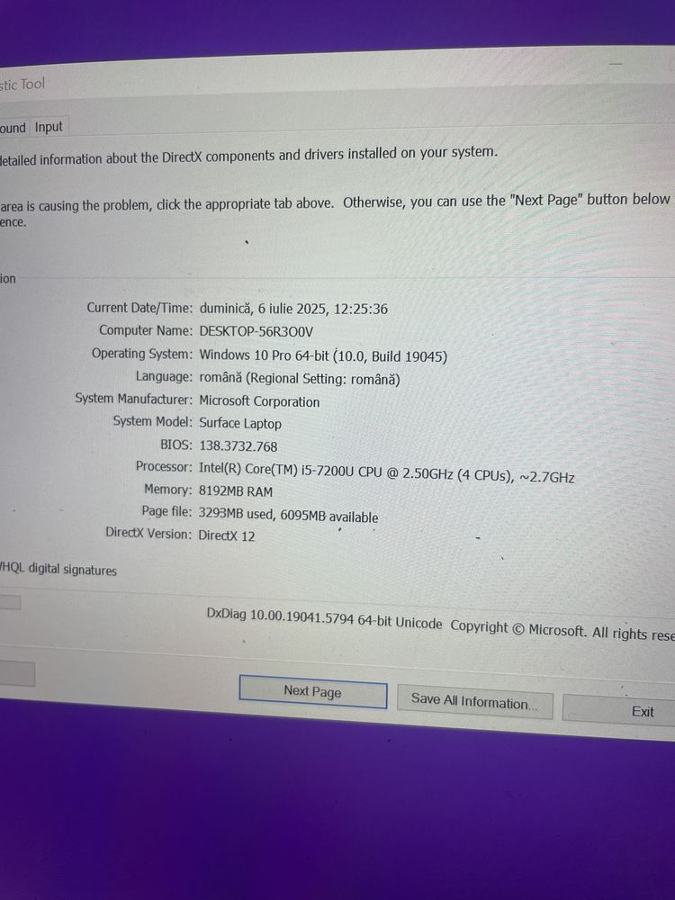 Microsoft surface laptop 1 1769
