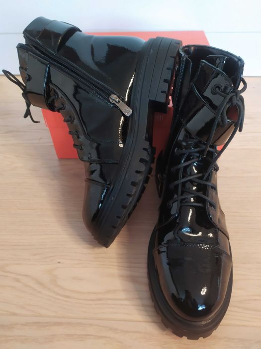 Дамси черни боти Laura Biagiotti N40