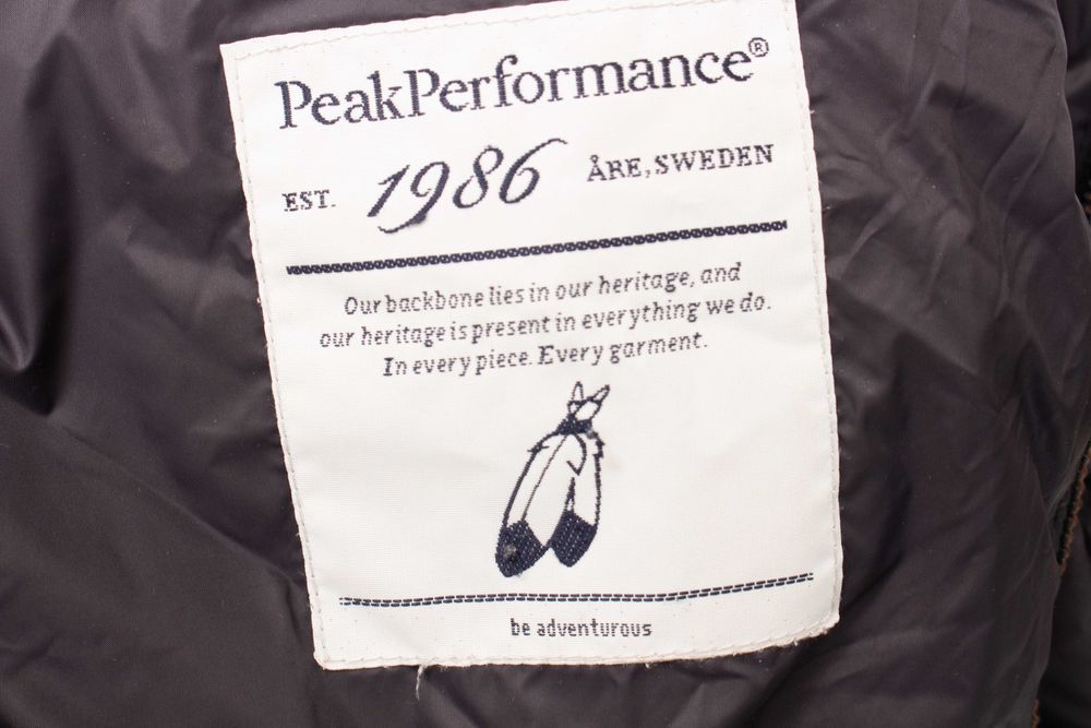 Peak Performance оригинално дамско яке гъши пух черно пухено есенно М