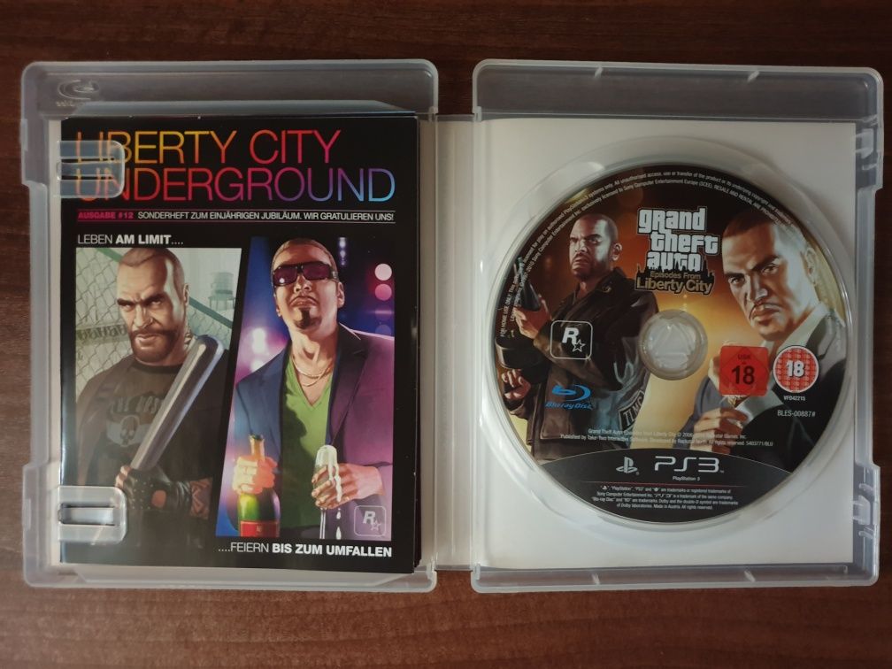 GTA/Grand Theft Auto Episodes From Liberty City PS3/Playstation 3