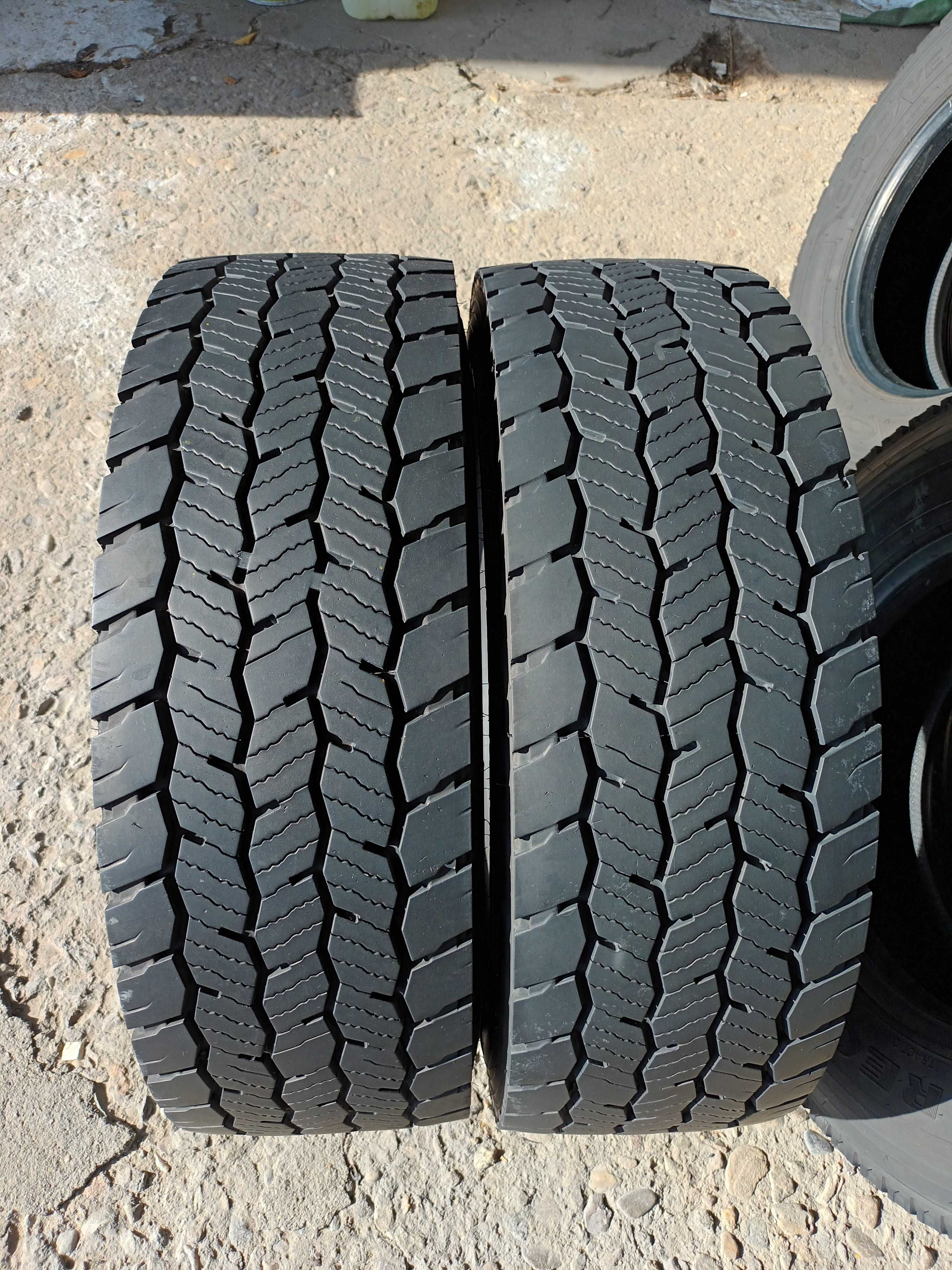 2 тежкотоварни гуми 245/70 R17.5 Hankook DH35 136/134M M+S 14PR Korea