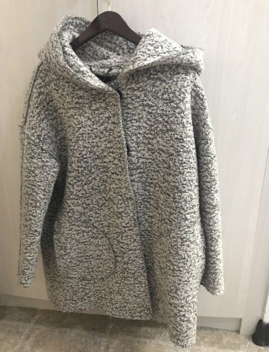 Пальто  очень теплое зима- осень бренда Polo Garage 46-48 размер