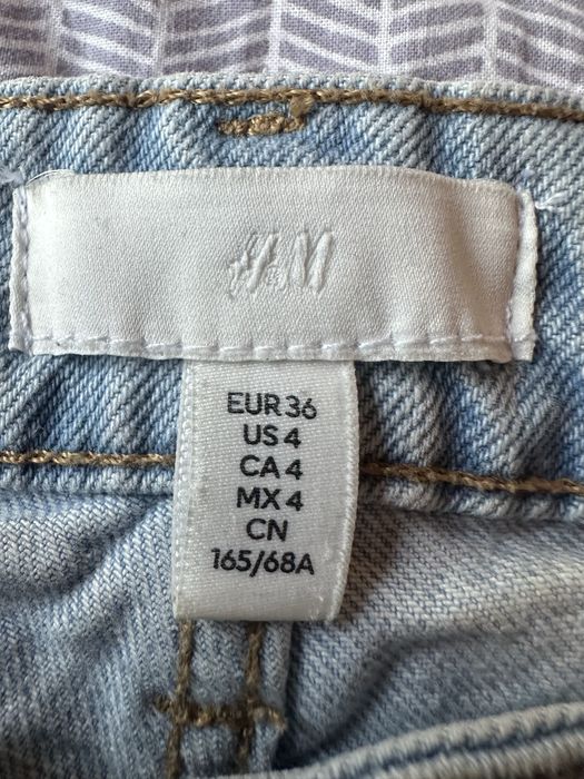 Сини Mom Jeans – H&M 36