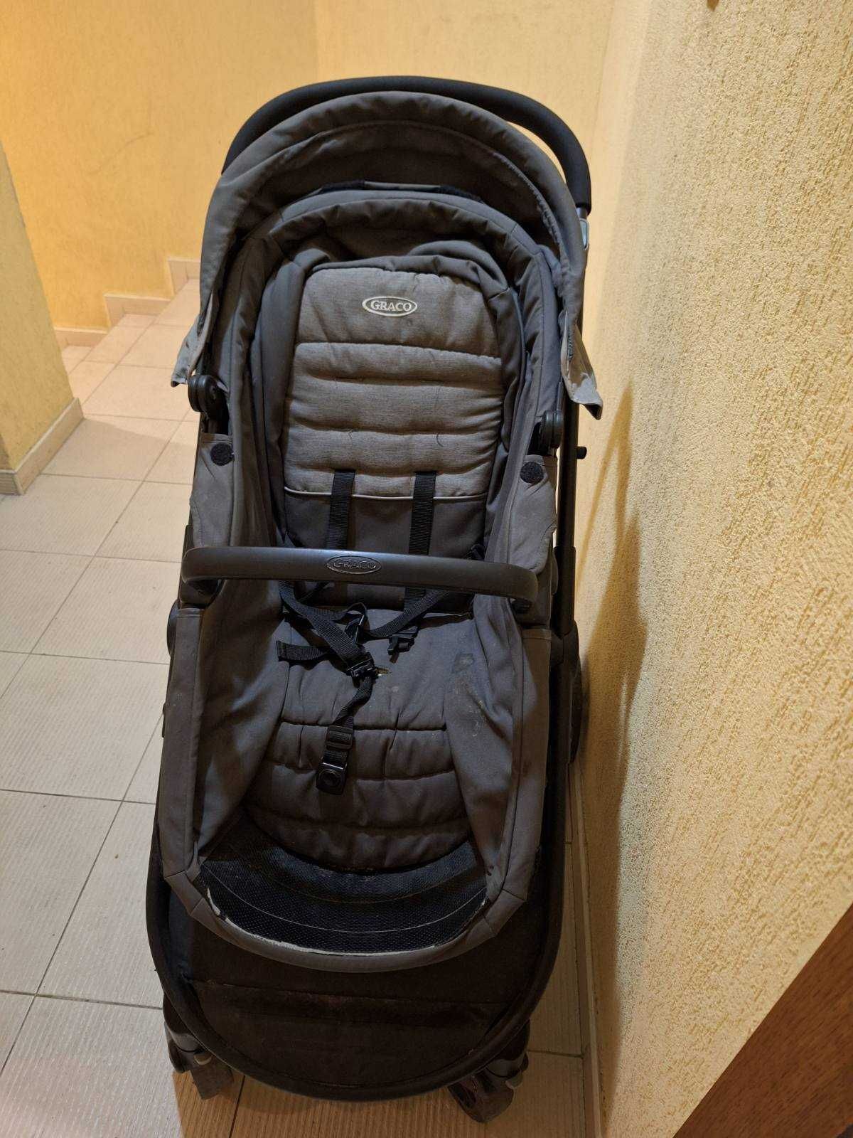 Graco Бебешка количка 2 в 1 Transform Slate G6EC999SLTEU