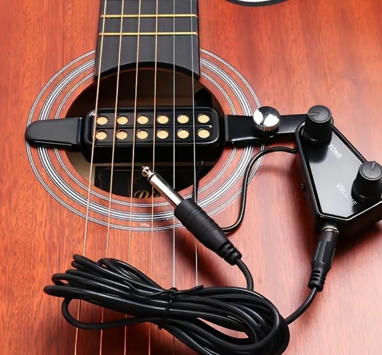 Acoustic Guitar Sound Hole Pickup Magnetic Passive Pick-up System