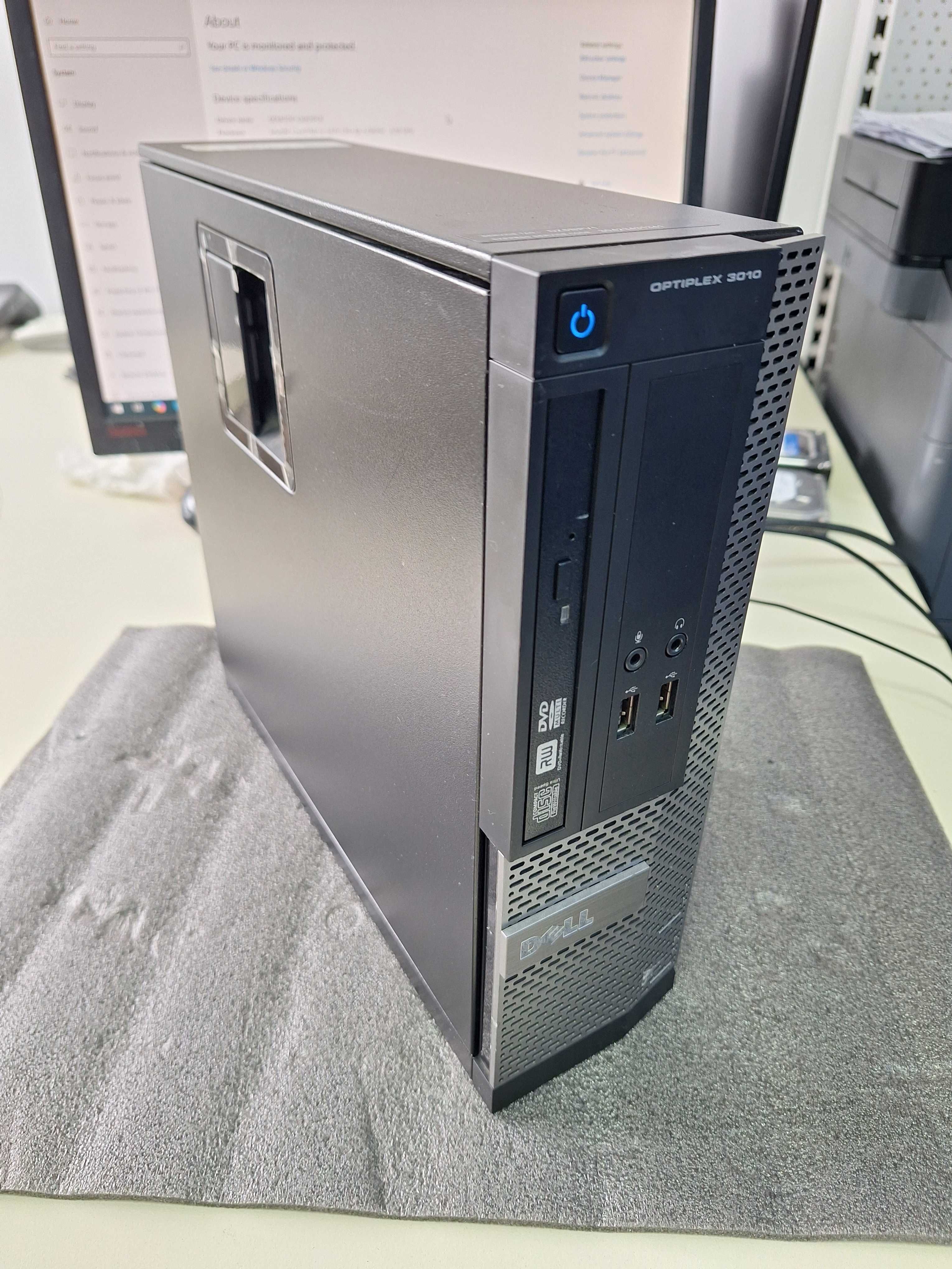PC Dell Optiplex 3010 SFF, Intel i5-3470 4C, 8 GB, SSD, Windows 10 pro
