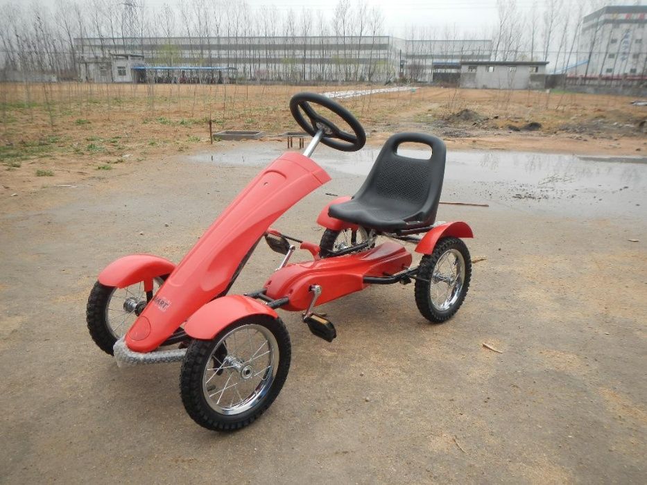 Karturi copii Go Kart cu pedale DF 120-1,roti cauciuc,scaun reglabil