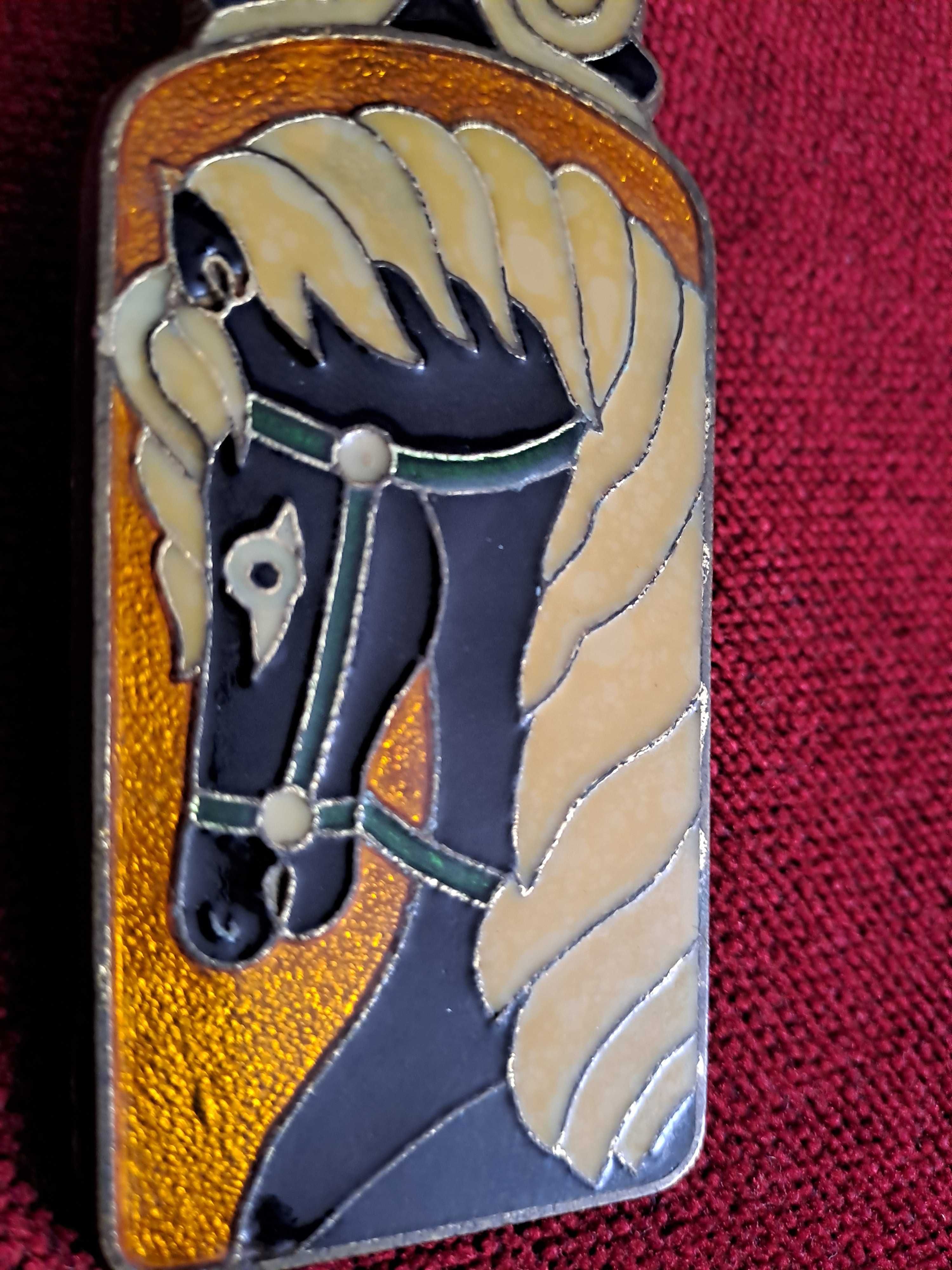 clema art deco stil cloisonne bronz emailat