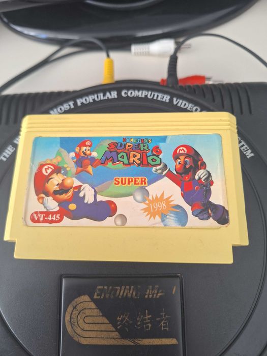 Super Mario Bros 6, caseta discheta clasica cu joc pentru consola TV