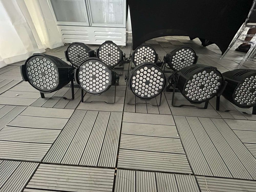 Продавам лед пар 54х3w RGB