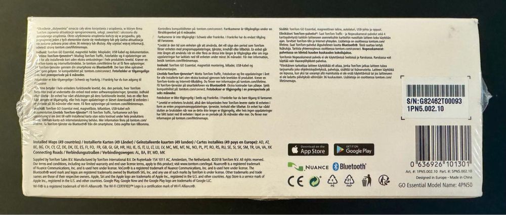 Sistem de navigatie TomTom Go Essential 5” Europe, Wifi  Nou