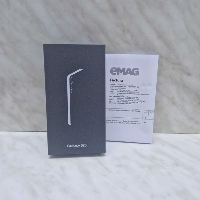 Samsung Galaxy S25 Sigilat 12GB RAM 256GB Zeus Amanet Militari 33674
