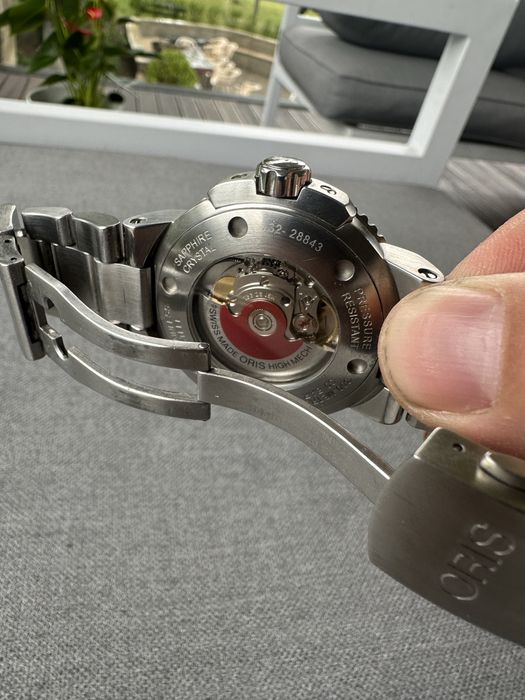 Oris aquis date automatic